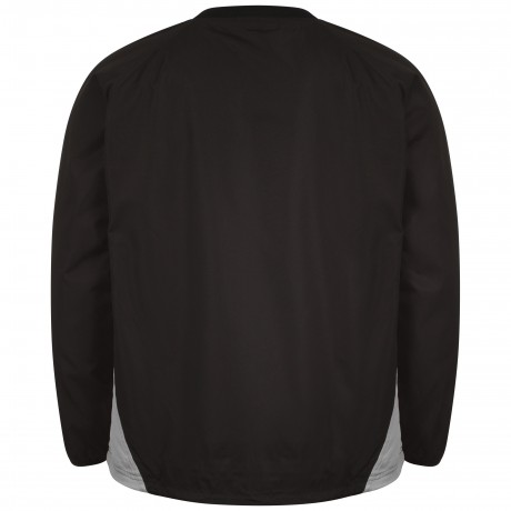 Airo Sportswear Team Windbreaker (Black-Silver)