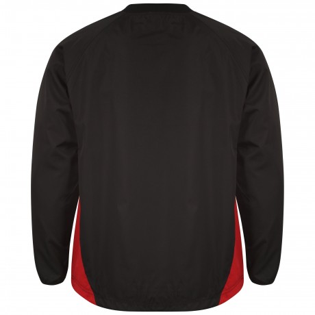 Airo Sportswear Team Windbreaker (Black-Red)