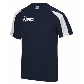 Airo Sportswear Contrast Training Tee (Navy-White)