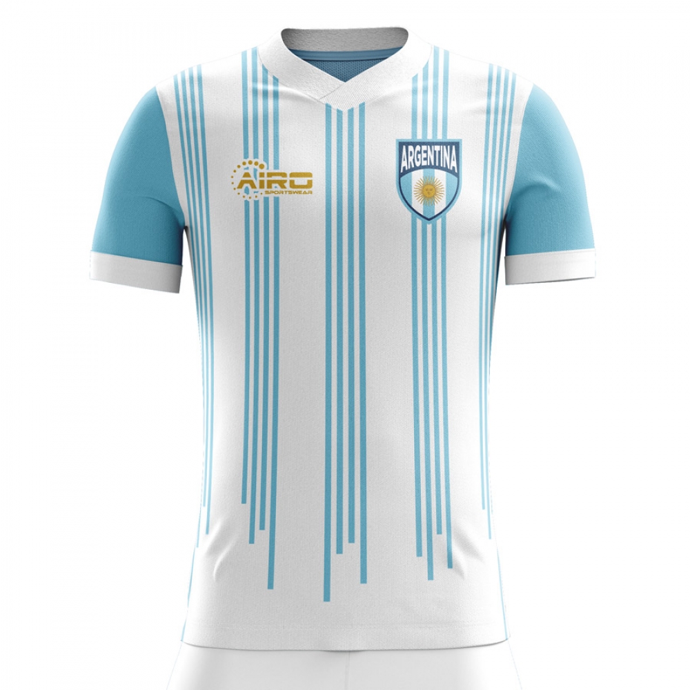 2023-2024 Argentina Home Concept Football Shirt - Little Boys