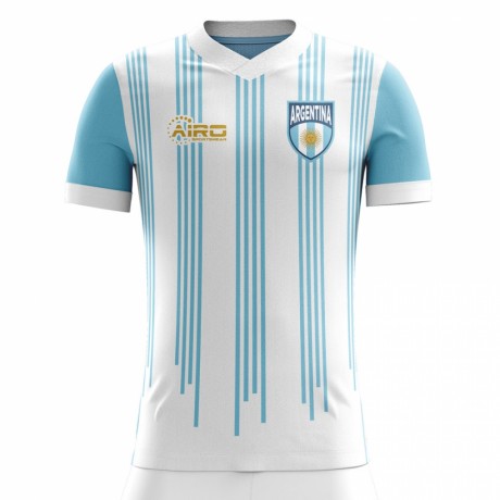 2023-2024 Argentina Home Concept Football Shirt - Kids (Long Sleeve)