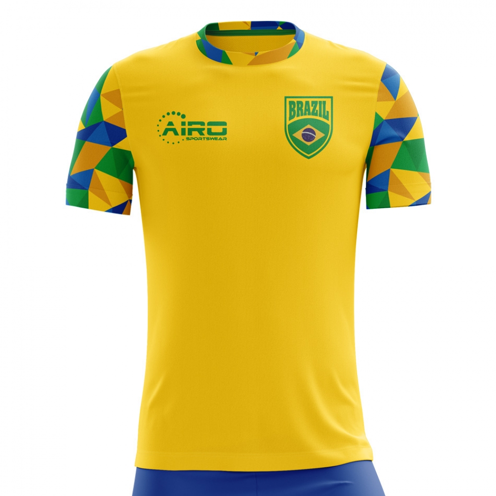 2025-2026 Brazil Home Concept Football Shirt