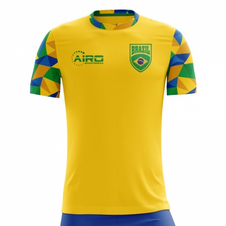 2023-2024 Brazil Home Concept Football Shirt