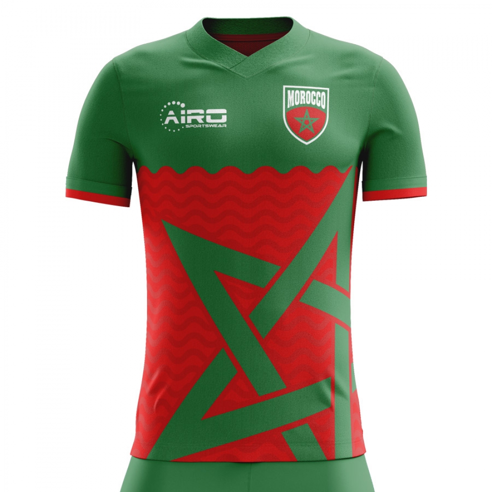 2023-2024 Morocco Home Concept Football Shirt (Kids)