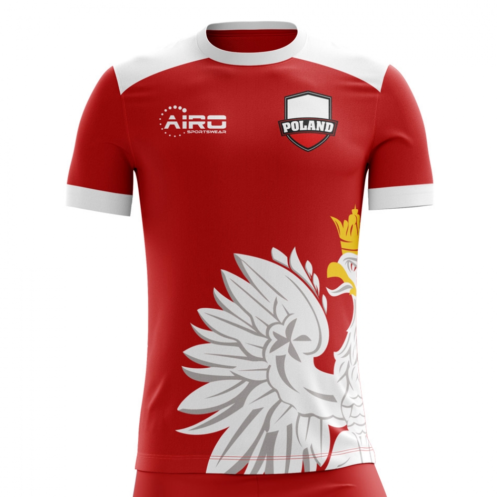 2023-2024 Poland Away Concept Football Shirt - Kids (Long Sleeve)