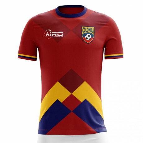 away colombia football shirt concept 2021 teamzo uksoccershop james airosportswear