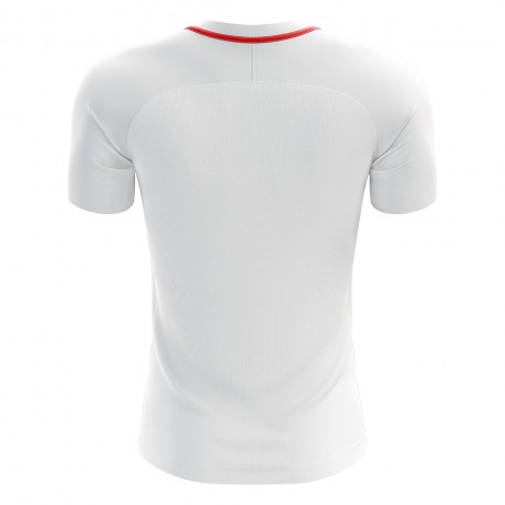2023-2024 Poland Home Concept Football Shirt - Adult Long Sleeve