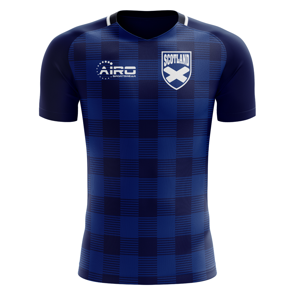 2023-2024 Scotland Tartan Concept Football Shirt