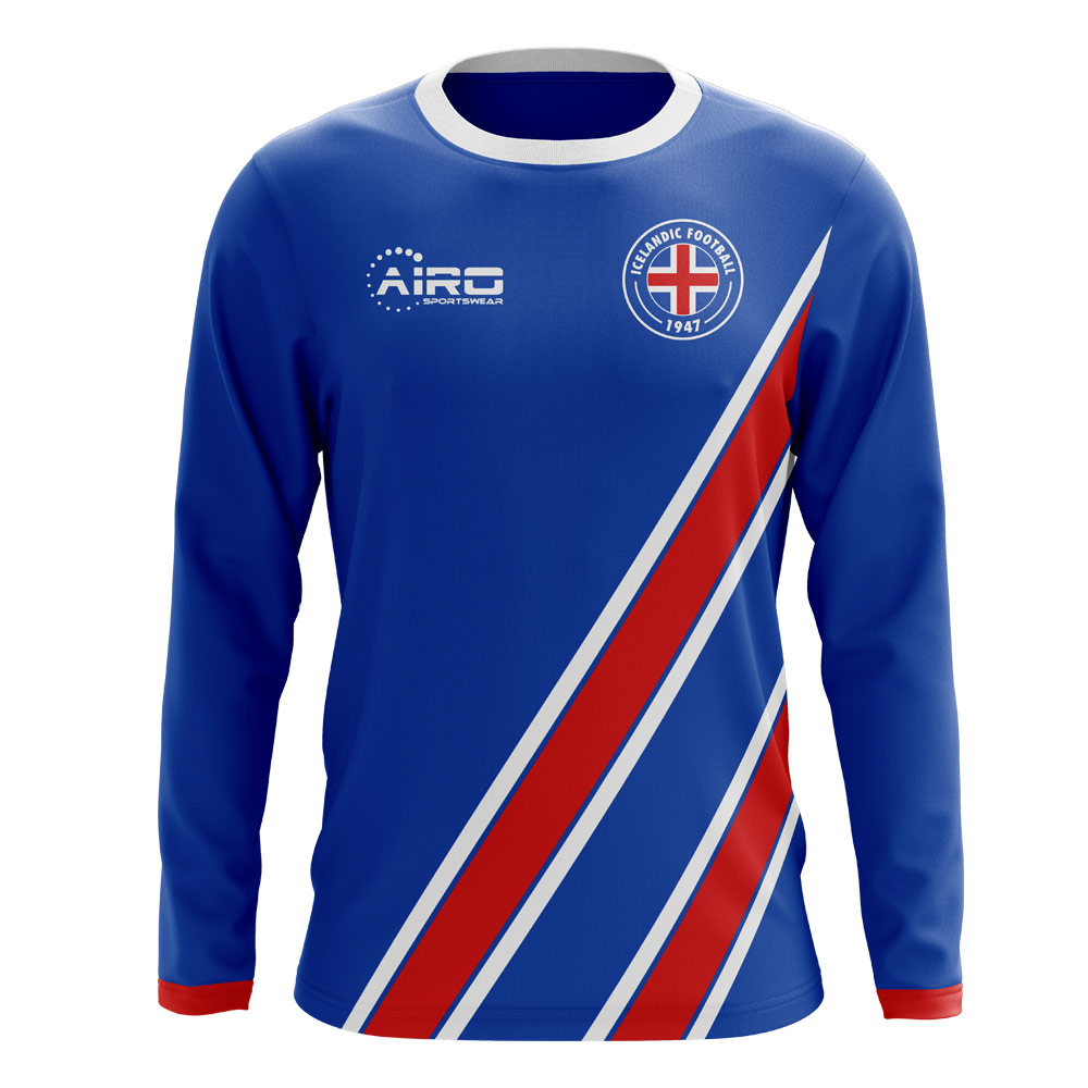 2025-2026 Iceland Long Sleeve Home Concept Football Shirt