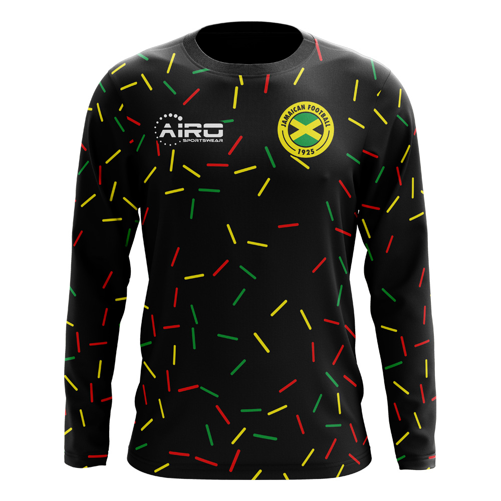 2025-2026 Jamaica Long Sleeve Third Concept Football Shirt