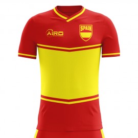 2023-2024 Spain Flag Home Concept Football Shirt