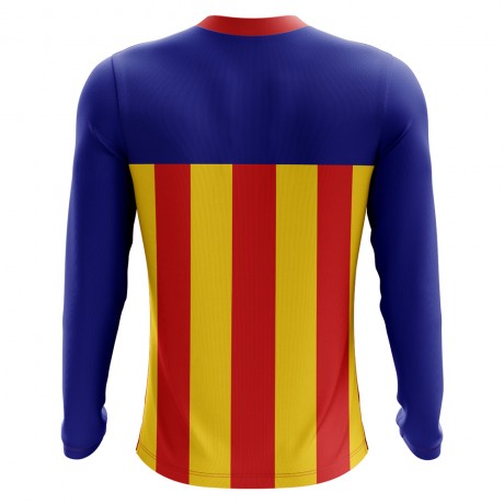2025-2026 Catalunya Long Sleeve Home Concept Football Shirt (Kids)