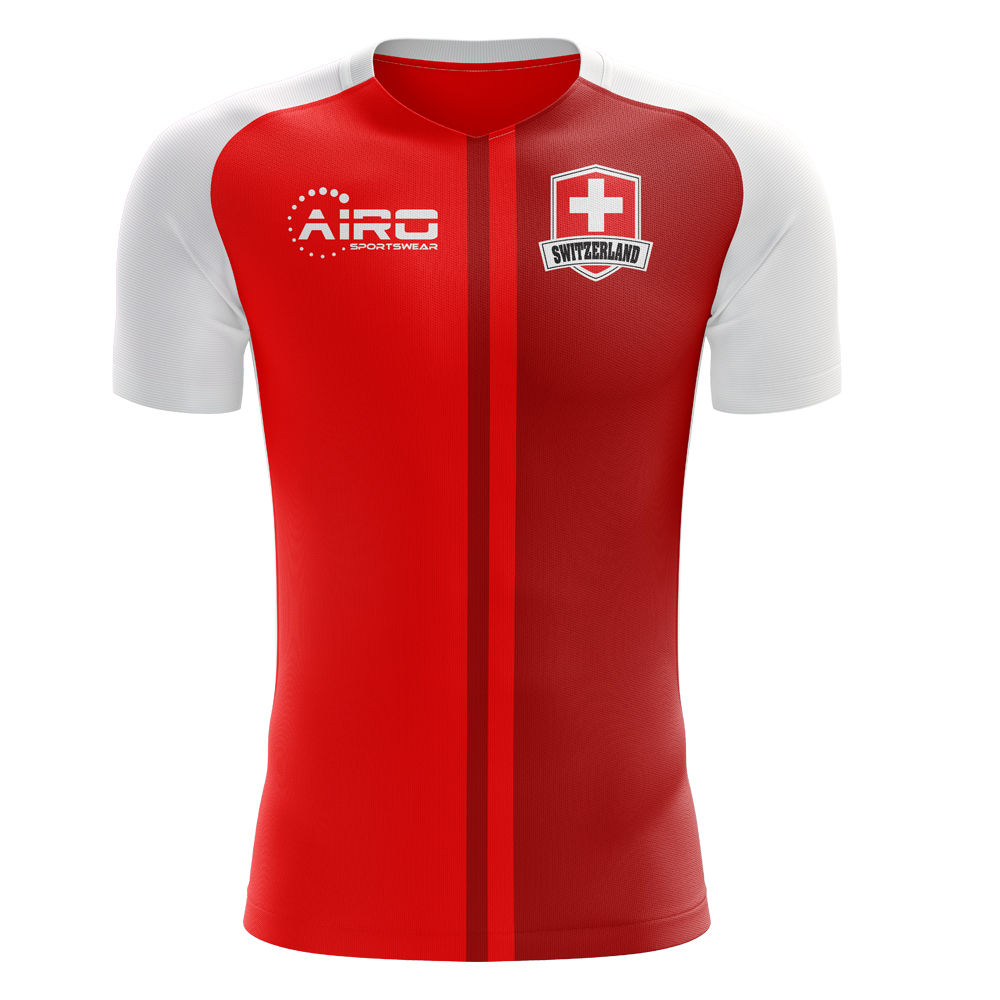 2025-2026 Switzerland Home Concept Football Shirt - Womens