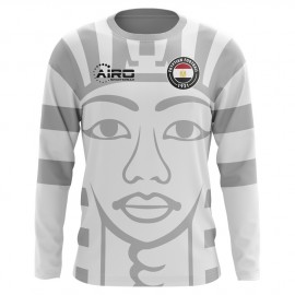 2023-2024 Egypt Long Sleeve Away Concept Football Shirt (Kids)