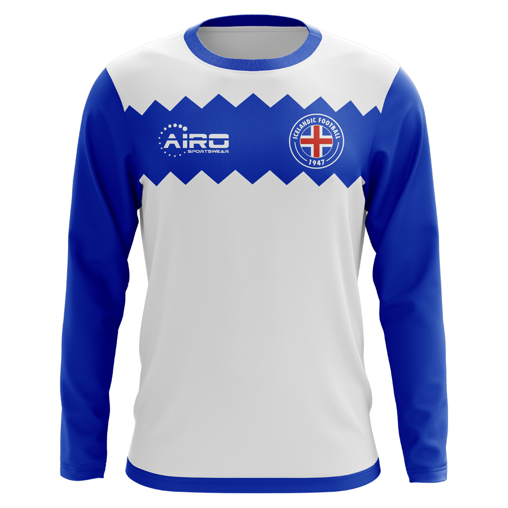 2025-2026 Iceland Long Sleeve Away Concept Football Shirt (Kids)