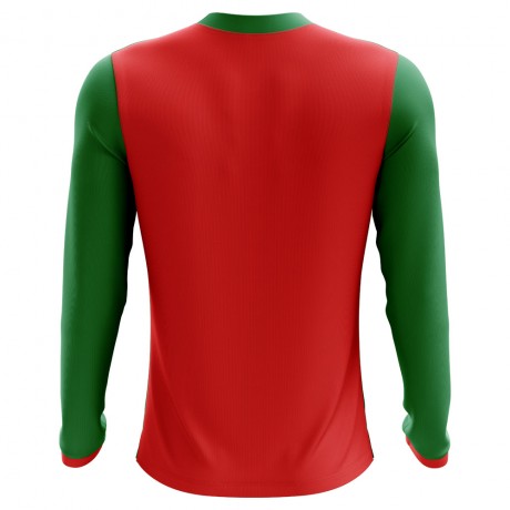 2024-2025 Morocco Long Sleeve Home Concept Football Shirt (Kids)