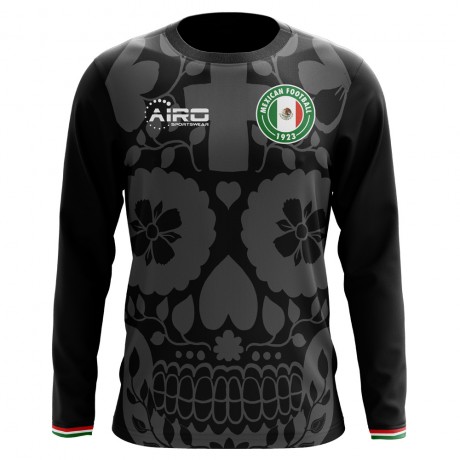 2023-2024 Mexico Long Sleeve Third Concept Football Shirt (Kids)