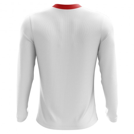 2025-2026 Peru Long Sleeve Home Concept Football Shirt (Kids)