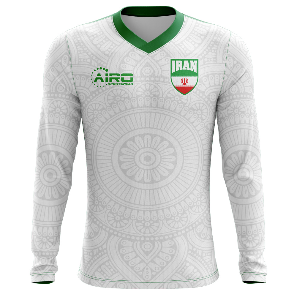 2023-2024 Iran Long Sleeve Home Concept Football Shirt