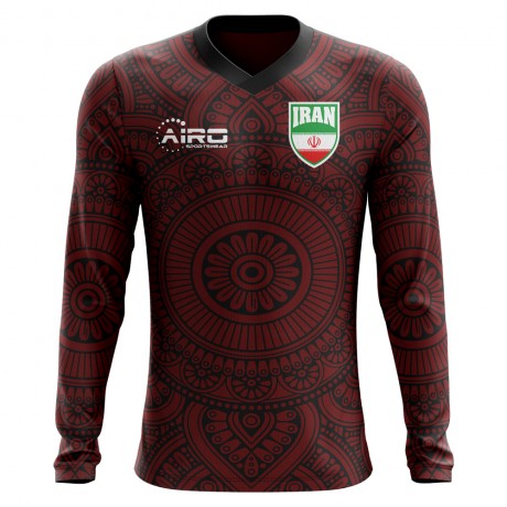 2025-2026 Iran Long Sleeve Away Concept Football Shirt