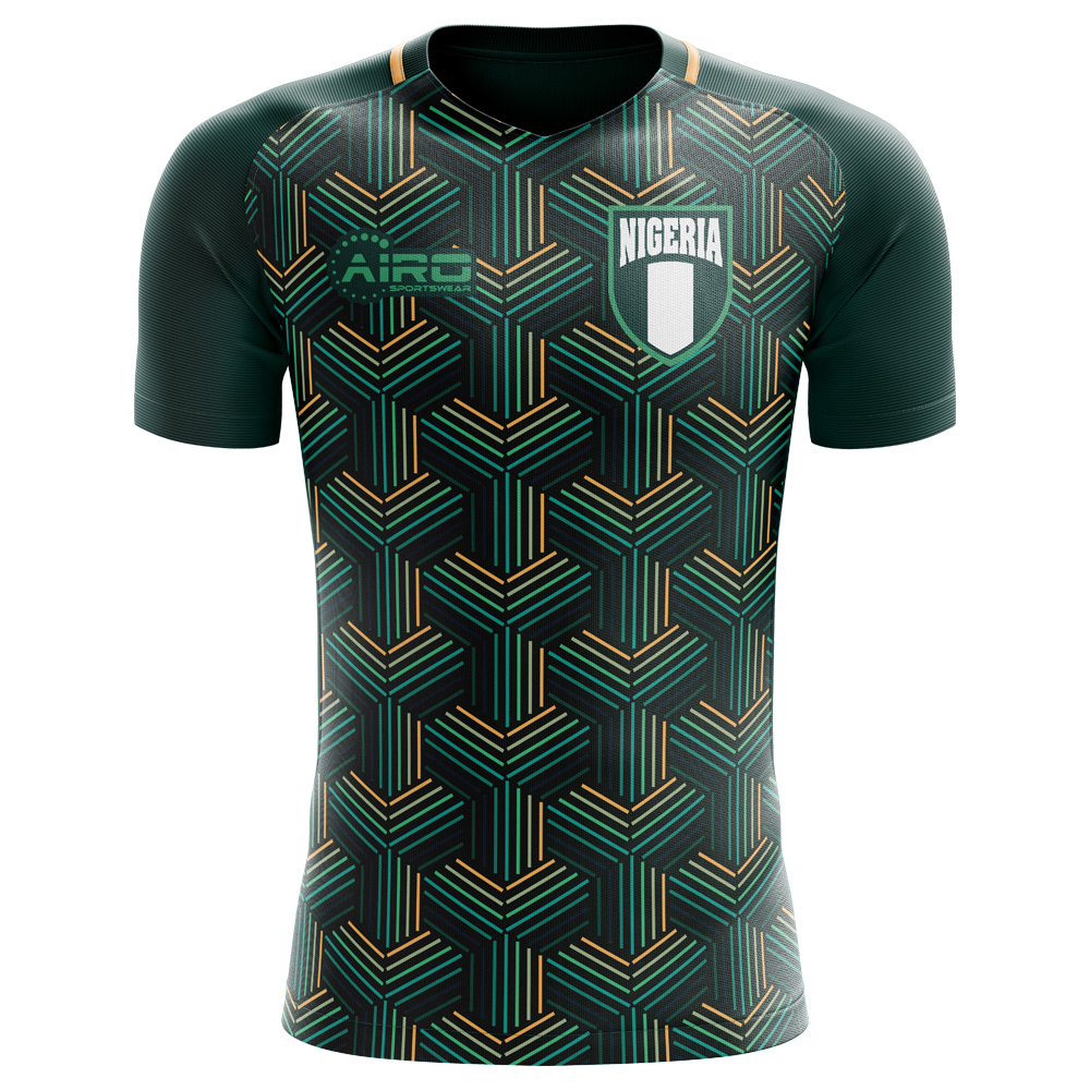 2024-2025 Nigeria Third Concept Football Shirt - Kids (Long Sleeve)