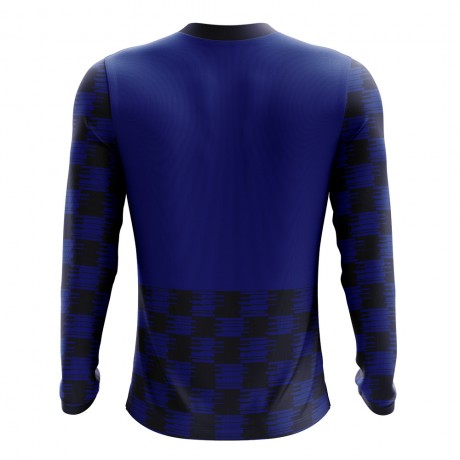 2023-2024 Croatia Long Sleeve Away Concept Football Shirt