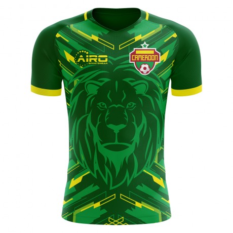 2023-2024 Cameroon Home Concept Football Shirt - Womens