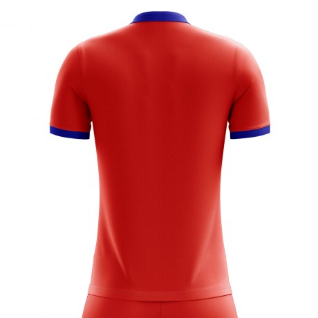 2023-2024 Chile Home Concept Football Shirt - Adult Long Sleeve
