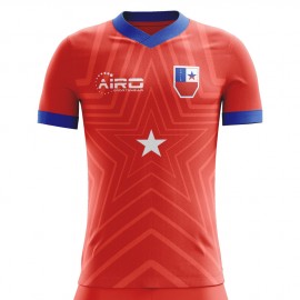 2023-2024 Chile Home Concept Football Shirt (Kids)