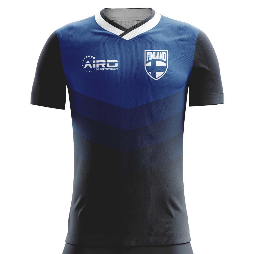 2023-2024 Finland Away Concept Football Shirt (Kids)