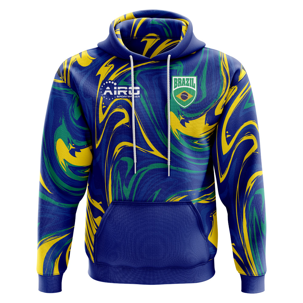 2023-2024 Brazil Away Concept Hoody (Kids)