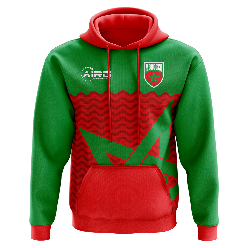 2023-2024 Morocco Home Concept Football Hoody