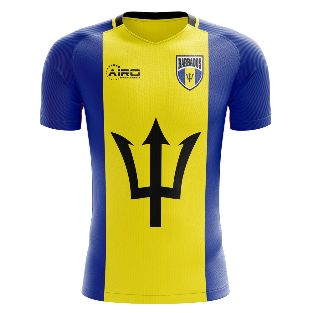 2023-2024 Barbados Home Concept Football Shirt - Kids (Long Sleeve)