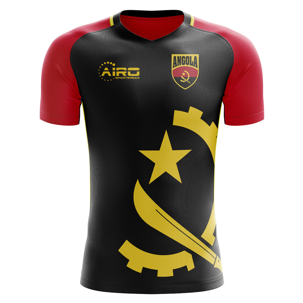 2023-2024 Angola Home Concept Football Shirt (Kids)