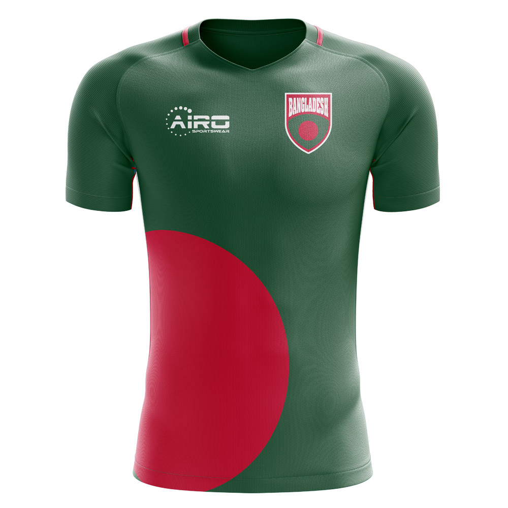 2023-2024 Bangladesh Home Concept Football Shirt - Kids (Long Sleeve)