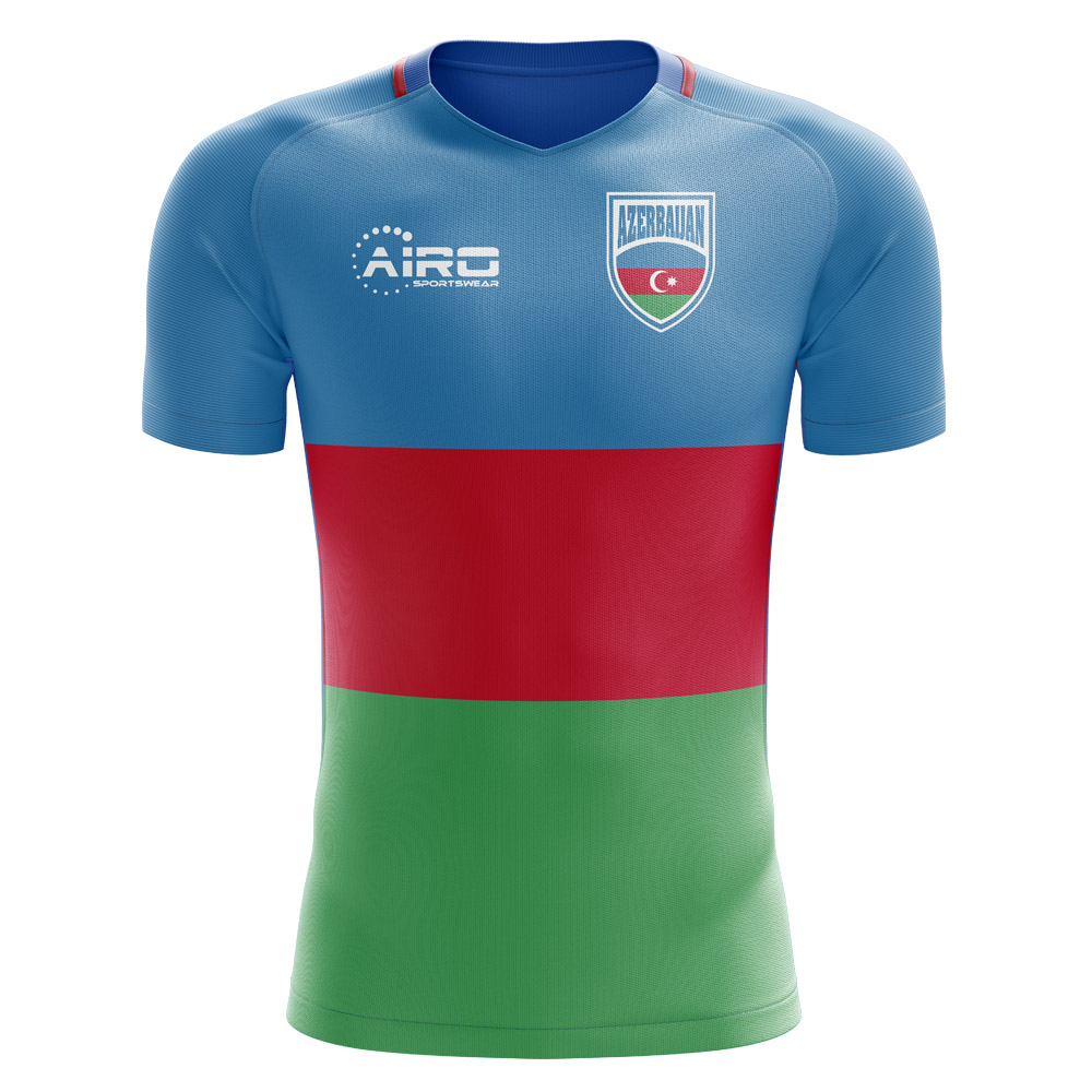 2023-2024 Azerbaijan Home Concept Football Shirt - Adult Long Sleeve