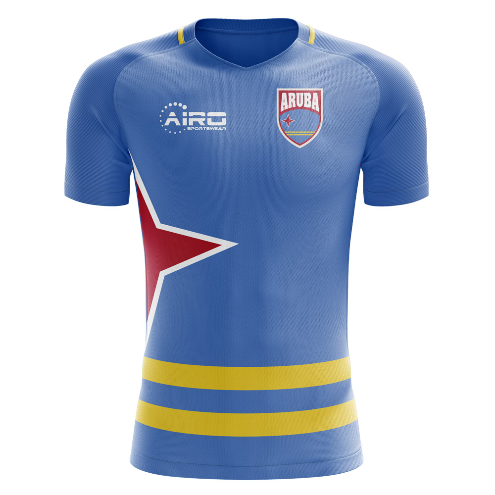 2023-2024 Aruba Home Concept Football Shirt - Kids (Long Sleeve)