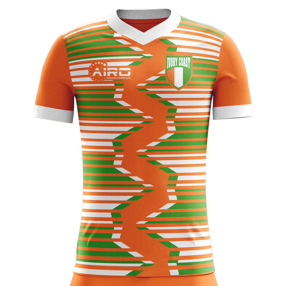 2023-2024 Ivory Coast Home Concept Football Shirt - Womens