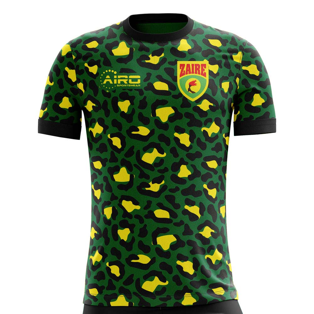 2023-2024 Zaire Home Concept Football Shirt - Adult Long Sleeve