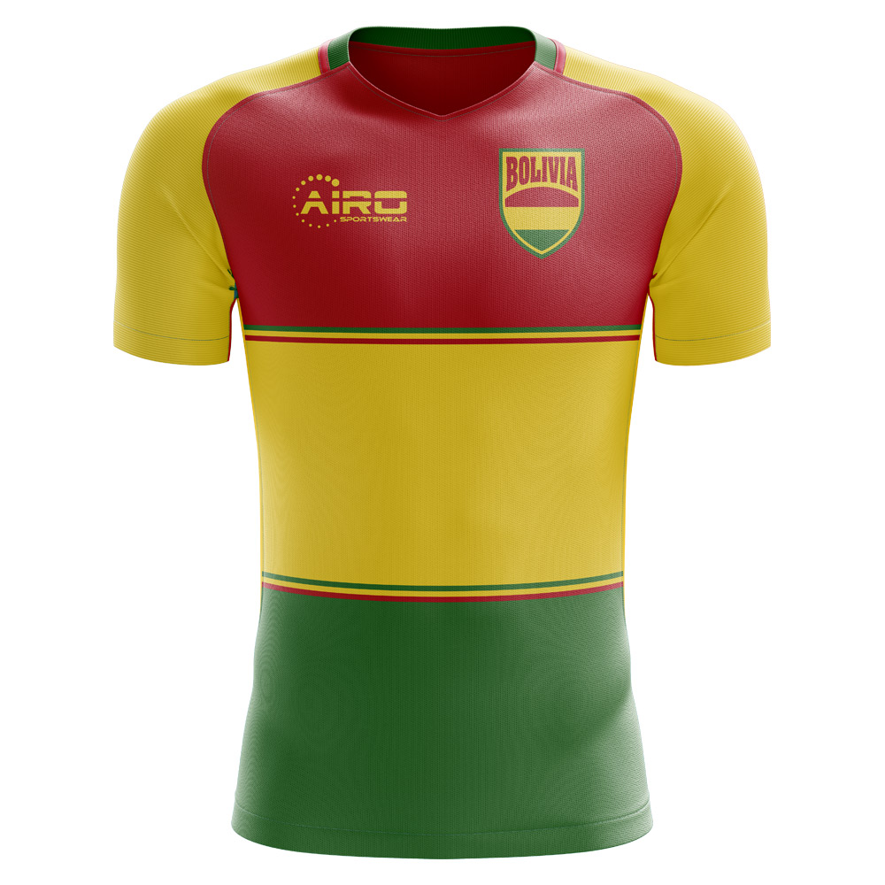 2023-2024 Bolivia Home Concept Football Shirt - Adult Long Sleeve