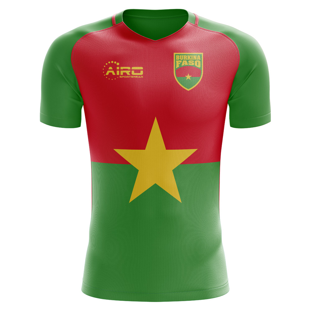 2023-2024 Burkina Faso Home Concept Football Shirt - Womens