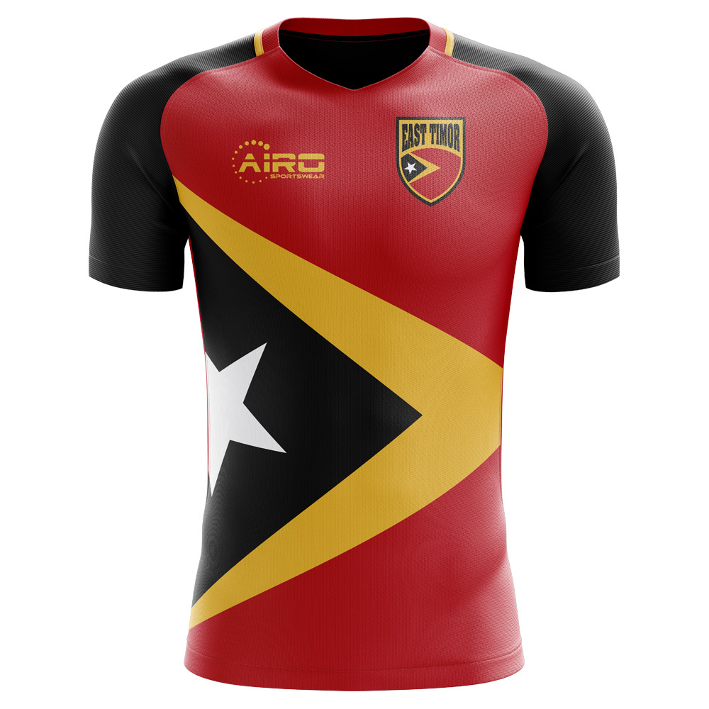 2023-2024 East Timor Home Concept Football Shirt - Kids (Long Sleeve)