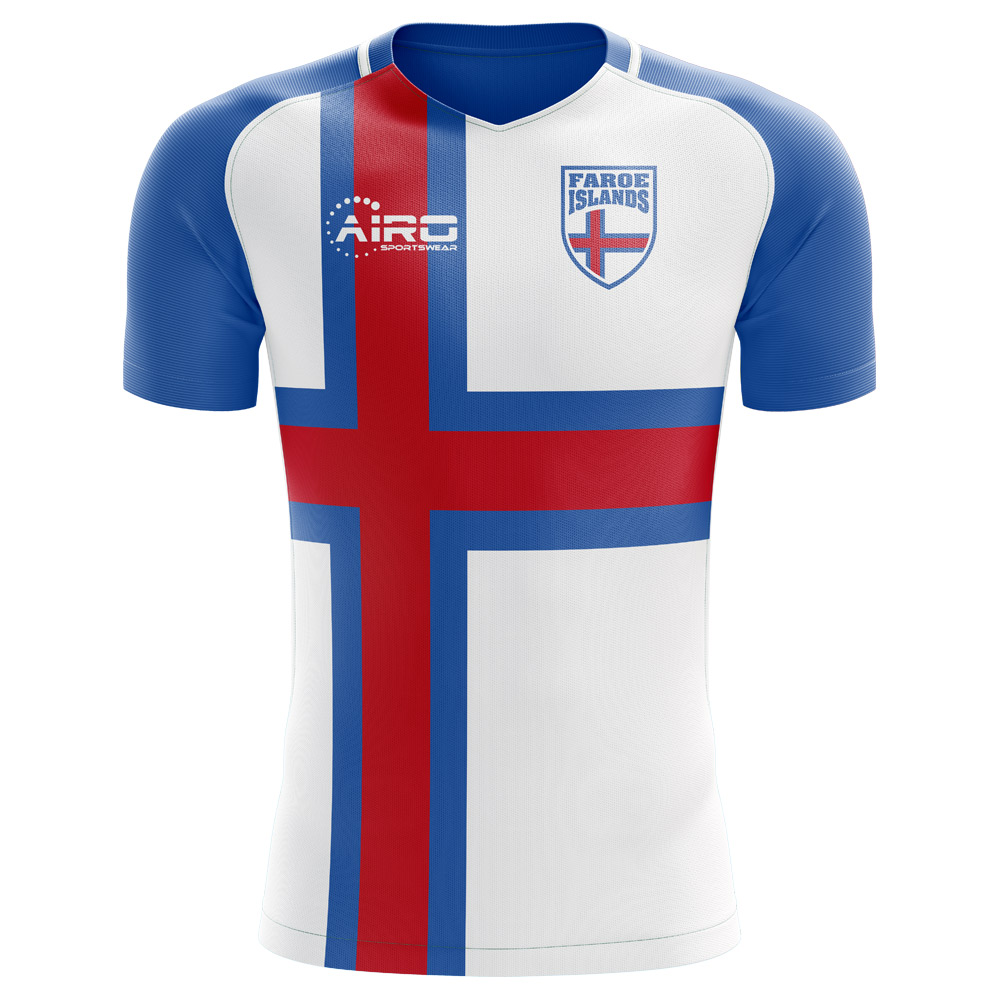 2023-2024 Faroe Islands Home Concept Football Shirt - Kids (Long Sleeve)