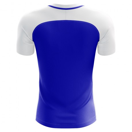 2023-2024 El Salvador Home Concept Football Shirt - Kids (Long Sleeve)