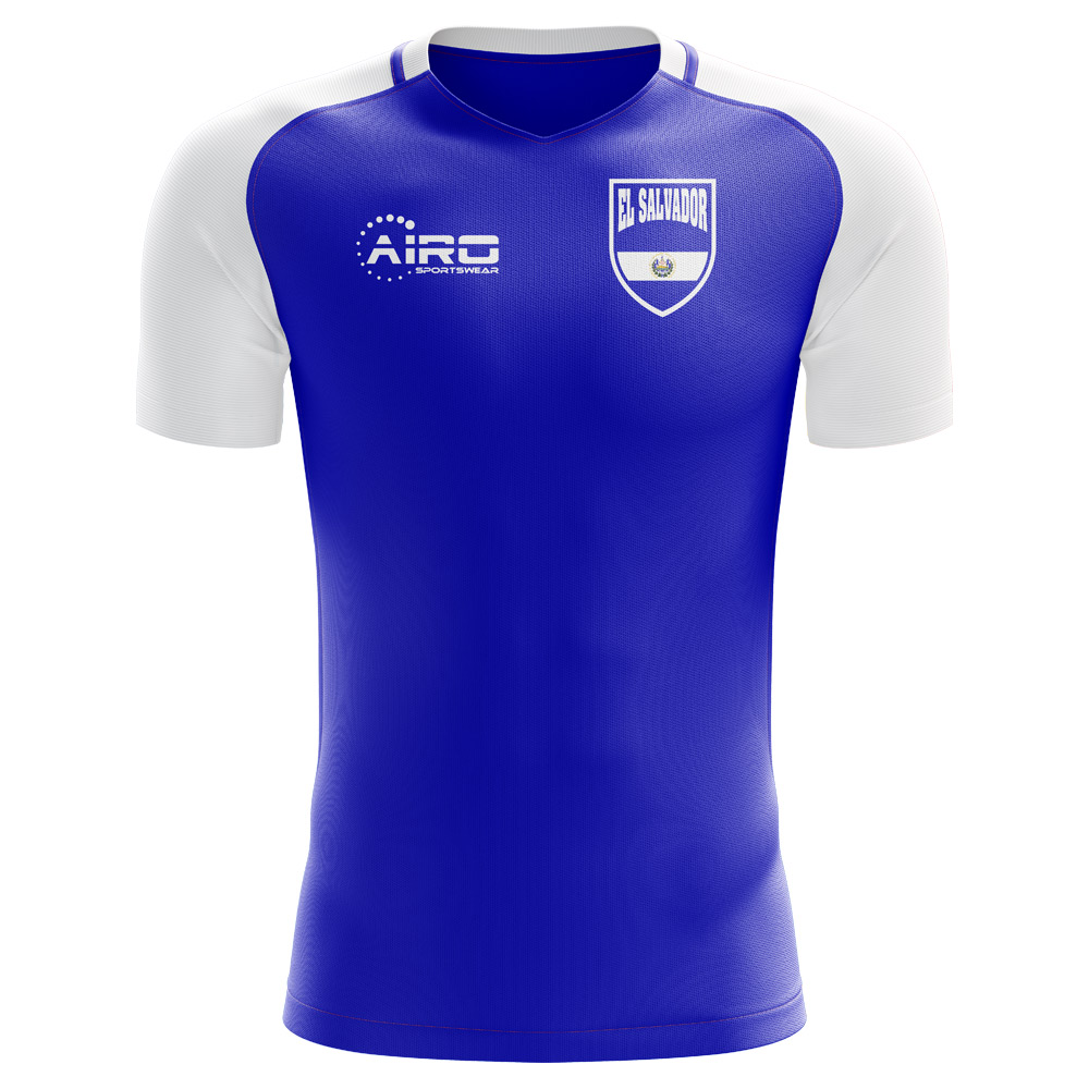 2023-2024 El Salvador Home Concept Football Shirt - Adult Long Sleeve