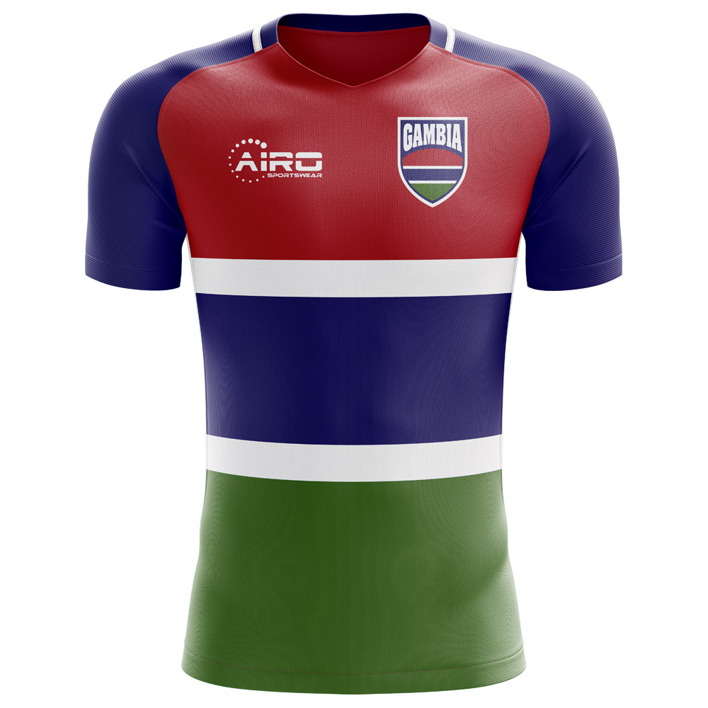 2024-2025 Gambia Home Concept Football Shirt - Little Boys