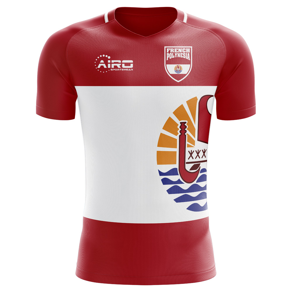 2023-2024 French Polynesia Home Concept Football Shirt - Kids (Long Sleeve)