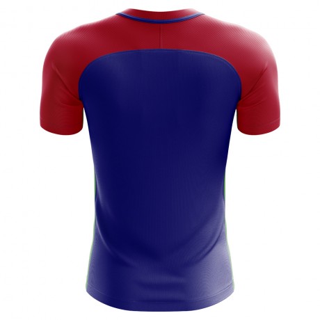 2025-2026 Haiti Home Concept Football Shirt - Adult Long Sleeve