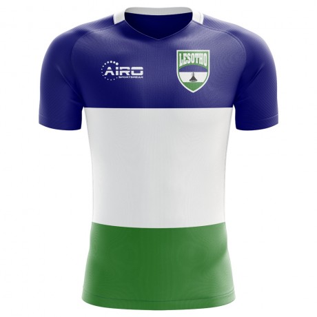 2024-2025 Lesotho Home Concept Football Shirt - Kids (Long Sleeve)