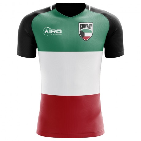 2025-2026 Kuwait Home Concept Football Shirt - Kids (Long Sleeve)